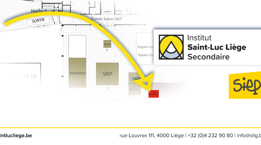 Télécharge le plan pour nous retrouver rapidement au Stand 16 du Salon SIEP 2026 !
